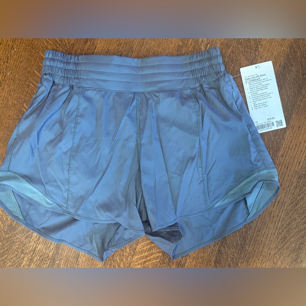 Lululemon Hotty Hot HR short - NWT rare 4” iridescent - Picture 4 of 7